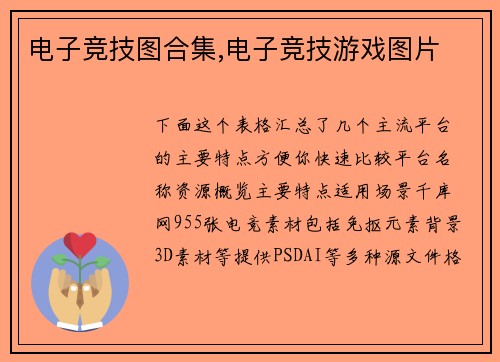 电子竞技图合集,电子竞技游戏图片